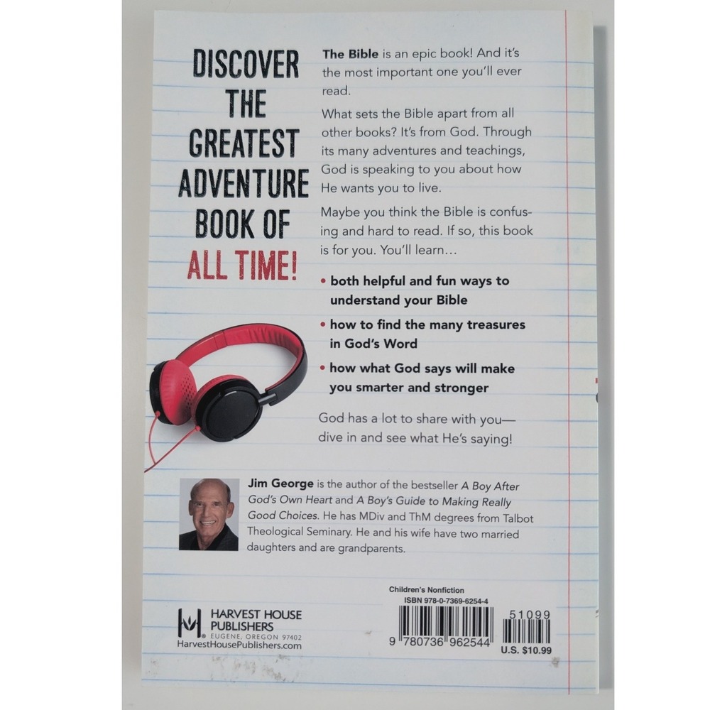 Jim George A Boys Guide to Discovering His Bible Youth Paperback White Christian - Picture 2 of 2